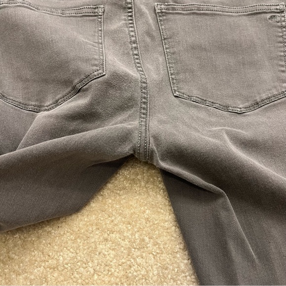 Madewell Jeans Womens 26 Gray 9” High Rise Skinny Denim Raw Hem Stretch Ladies - Picture 10 of 11